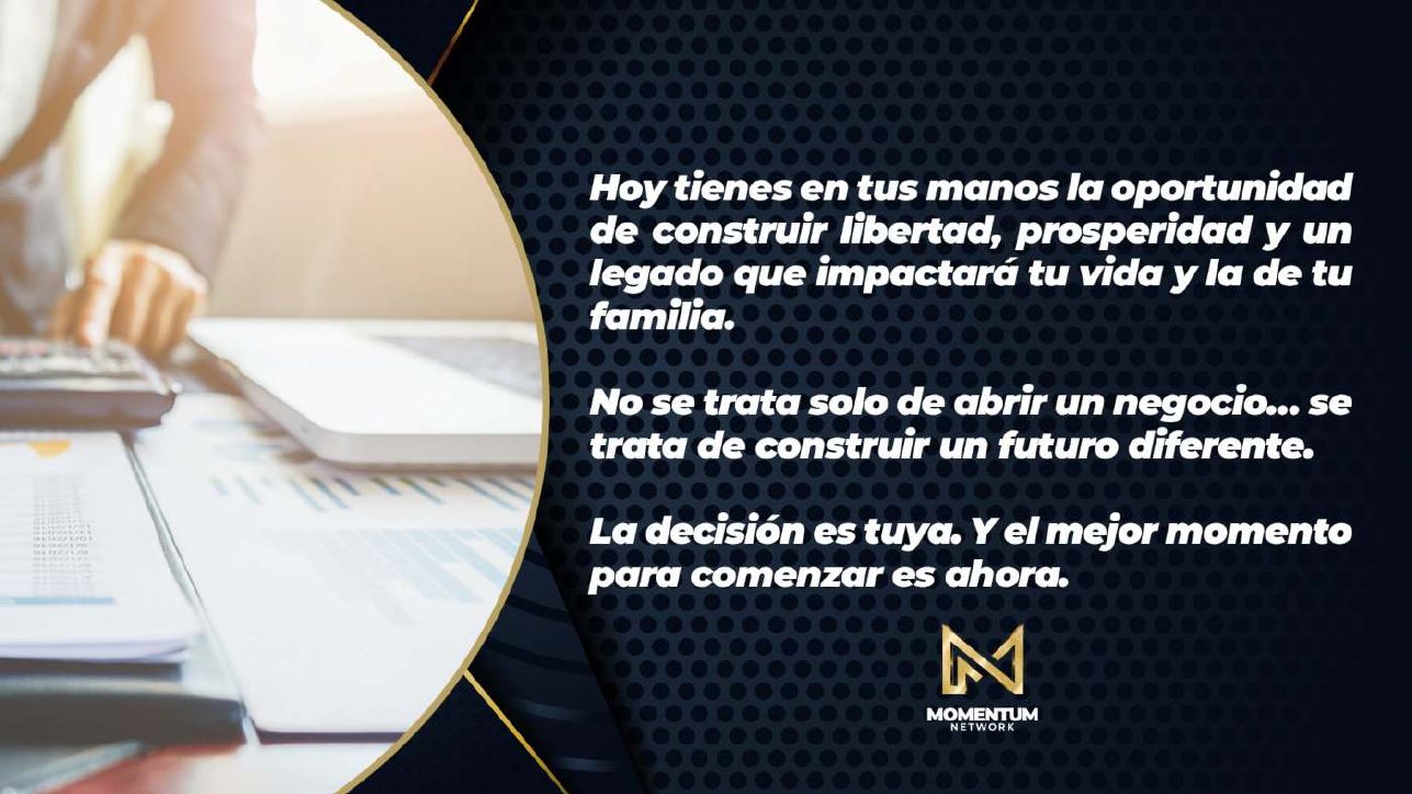 Página 24 de la presentación Restauración de créditos
