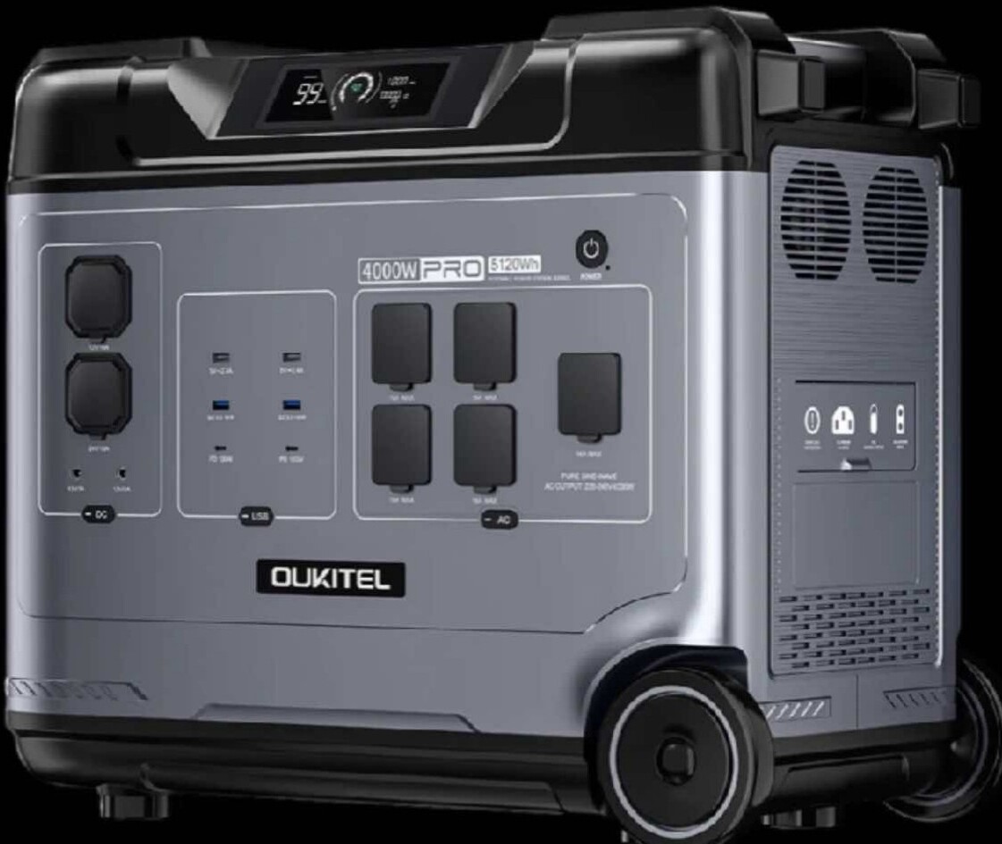 Batería solar portátil Oukitel 4000W Pro