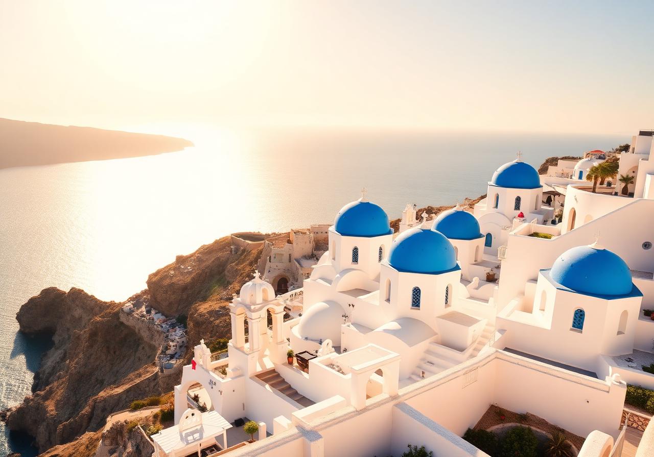 Santorini — Mediterráneo mágico